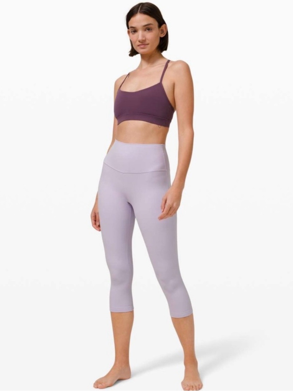 Lululemon Align Leggings Crop 21" - Lavender Dew